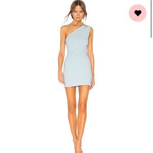 One shoulder Revolve/Michael Costello dress